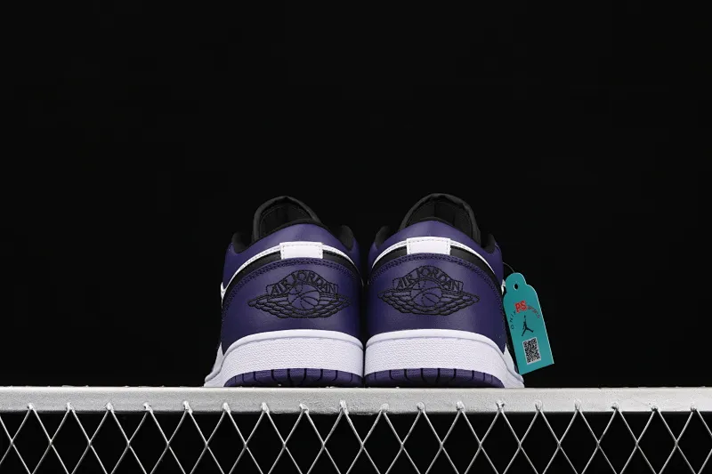 All Categories Air Jordan Jordan Series Basketball Shoes Air Jordan 1 Low New Version Air Jordan 1 Low AJ1 Joe 1 Low Top Leather Grape Purple 553558-500